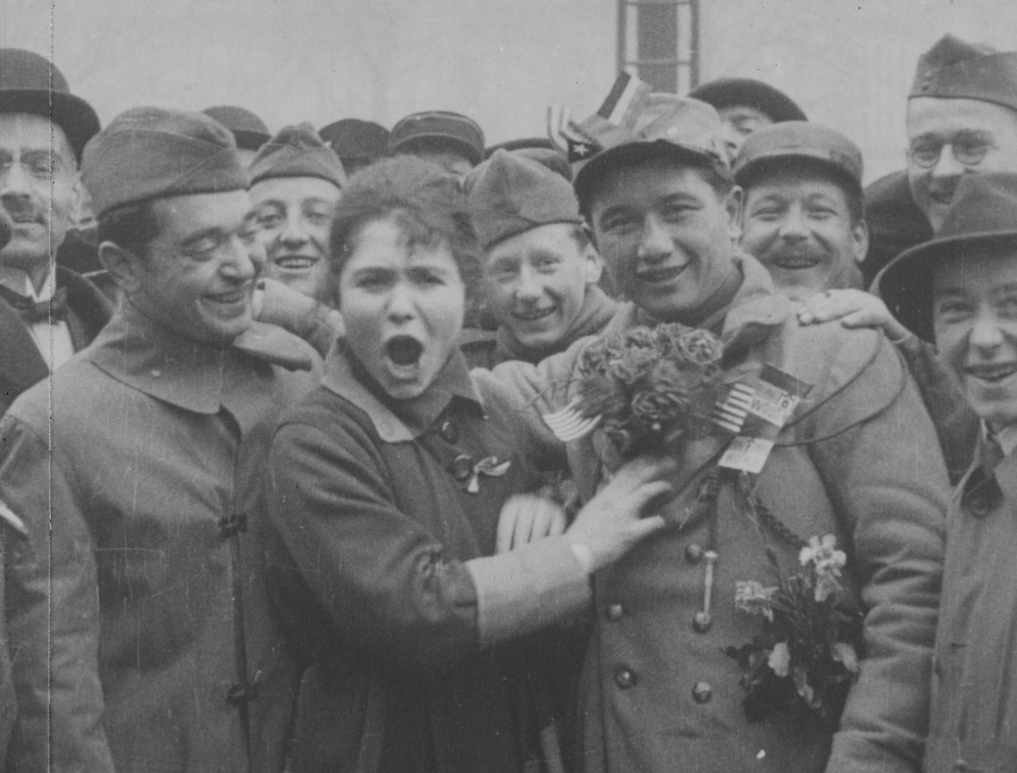 Photo de l'armistice en noir et blanc, issue des collections de l'atelier des archives